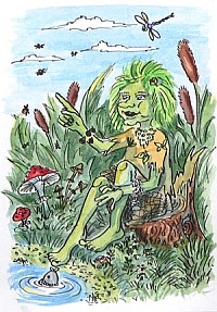 Кикимора болотная
